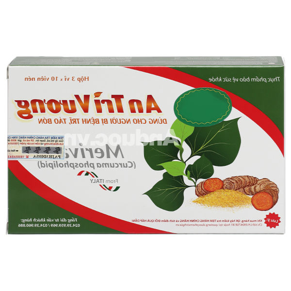 An Trĩ Vương hỗ trợ giảm trĩ hộp 30 viên