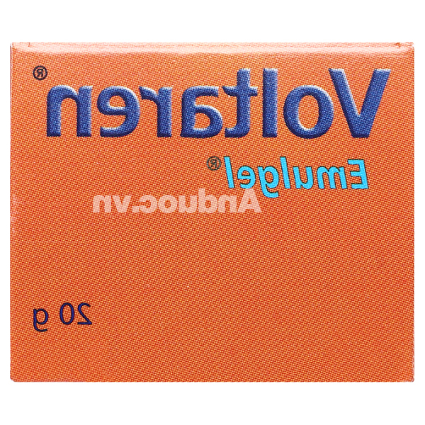 Gel bôi Voltaren Emulgel 1% giảm đau, kháng viêm xương khớp tuýp 20g