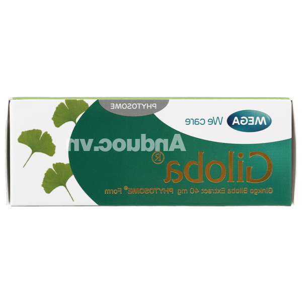 Giloba 40mg tuần hoàn máu não, cải thiện trí nhớ (3 vỉ x 10 viên)
