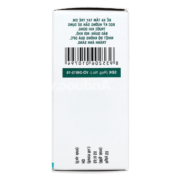 Cốm pha hỗn dịch uống Klamentin 250/31.25 trị nhiễm khuẩn (24 gói x 1g)
