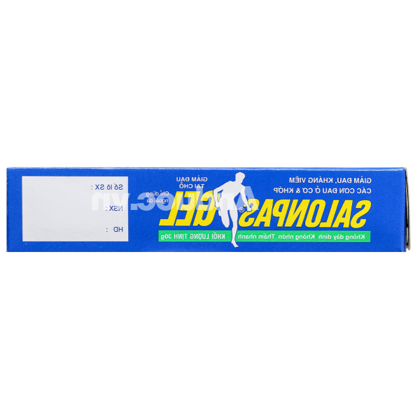 Gel bôi Salonpas Gel giảm đau, kháng viêm cơ và khớp tuýp 30g