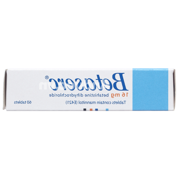 Betaserc 16mg trị rối loạn tiền đình (3 vỉ x 20 viên)