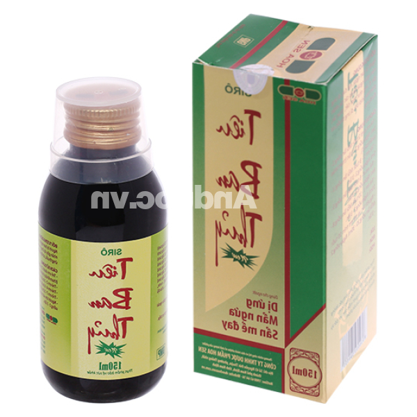 Siro Tiêu Ban Thủy New hỗ trợ thanh nhiệt giải độc, giảm mẩn ngứa chai 150ml