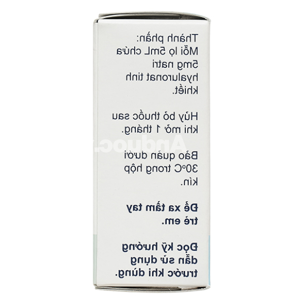 Dung dịch nhỏ mắt Sanlein 0.1% trị rối loạn biểu mô kết-giác mạc lọ 5ml