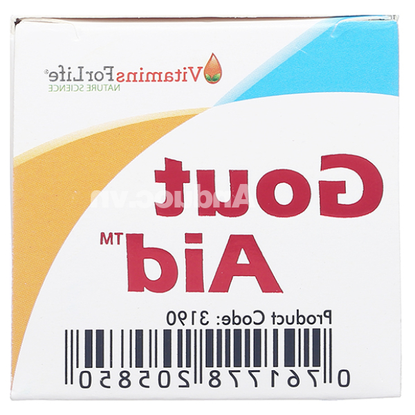 Gout Aid giảm acid uric trong máu, hỗ trợ phòng bệnh gout chai 30 viên