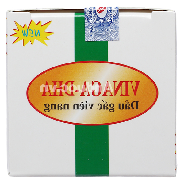 Dầu gấc Vinaga-DHA chống oxy hóa, tăng cường thị lực chai 100 viên