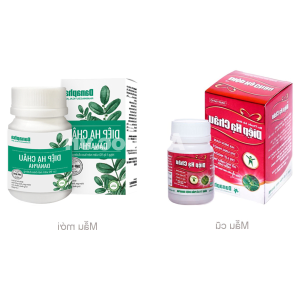 Diệp Hạ Châu Danapha 60mg tăng cường chức năng gan lọ 90 viên