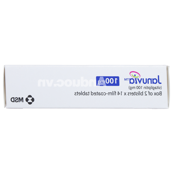Januvia 100mg trị đái tháo đường (2 vỉ x 14 viên)