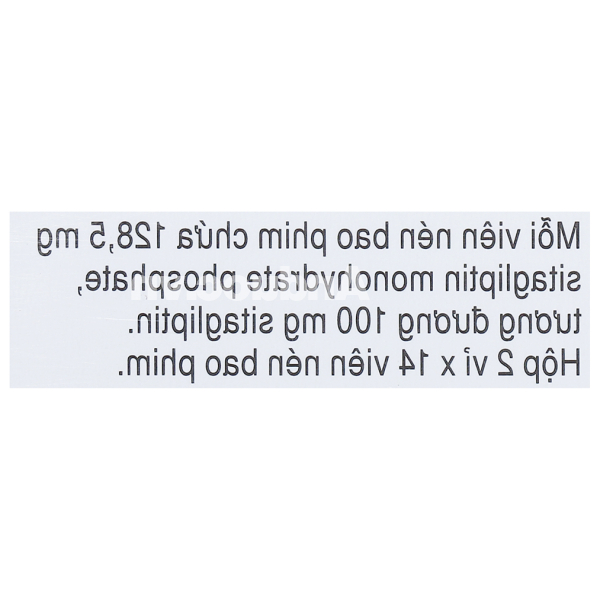 Januvia 100mg trị đái tháo đường (2 vỉ x 14 viên)