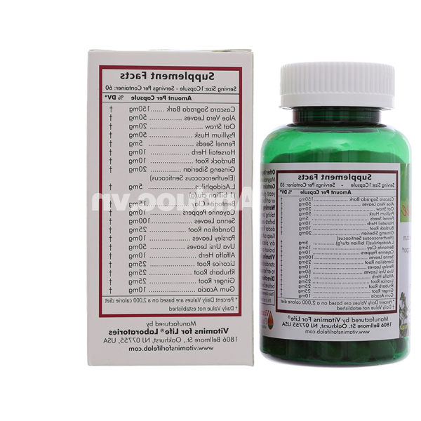 Colon Care hỗ trợ tiêu hóa, giải độc đại tràng chai 60 viên