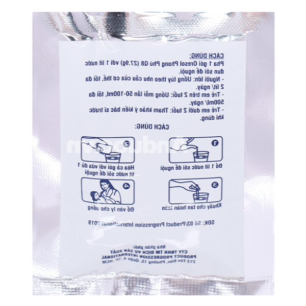 Bột PPI Oresol giúp bù nước, bổ sung điện giải gói 27.9g