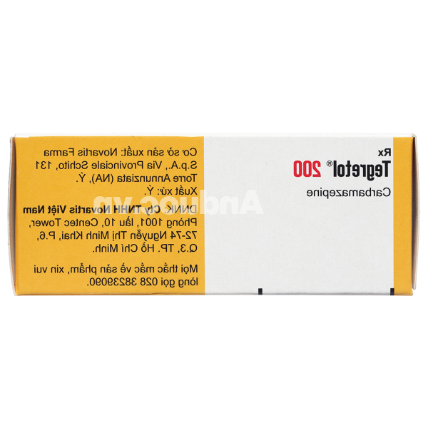 Tegretol 200 trị động kinh, đau dây thần kinh, hưng cảm (5 vỉ x 10 viên)