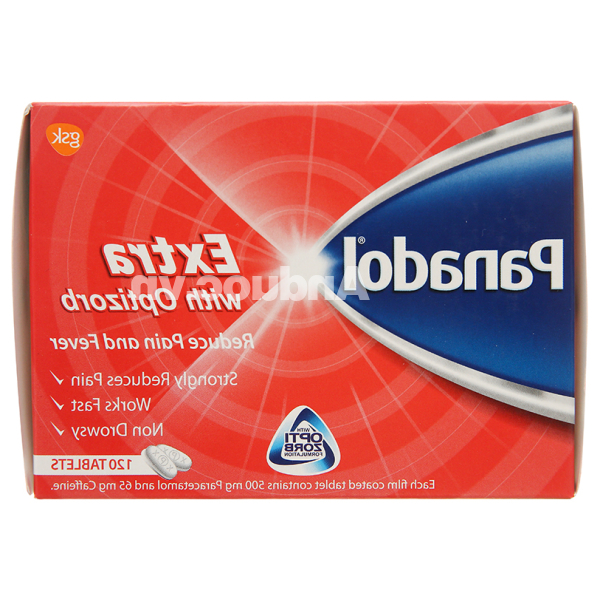Panadol Extra With Optizorb giảm đau, hạ sốt (12 vỉ x 10 viên)