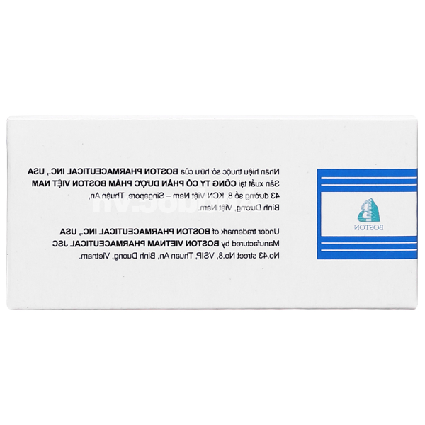 Acyclovir Boston 200 phòng và trị nhiễm virus Herpes (5 vỉ x 5 viên)