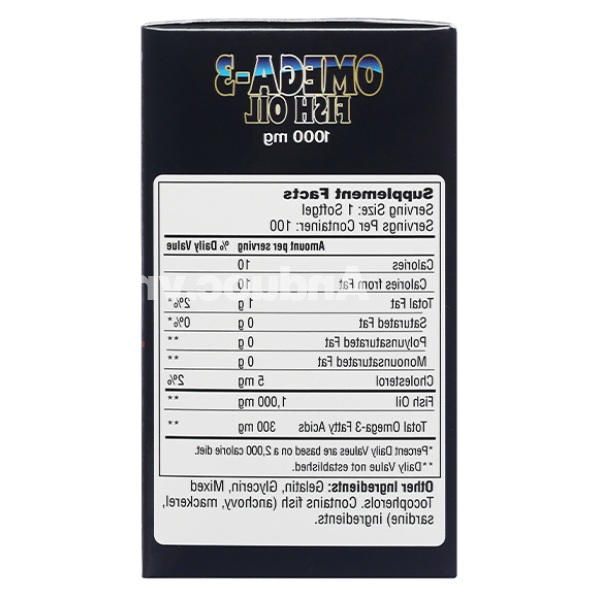 Dầu cá Pharmekal Omega-3 Fish Oil tốt cho tim mạch chai 100 viên