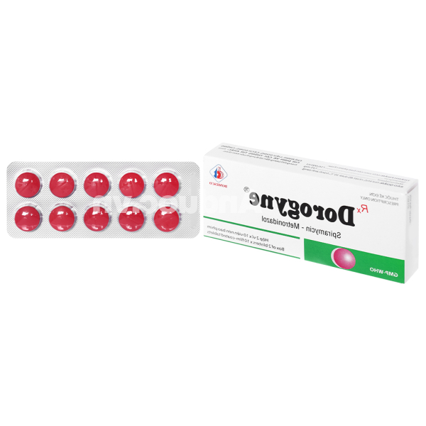 Dorogyne trị nhiễm khuẩn răng miệng (2 vỉ x 10 viên)