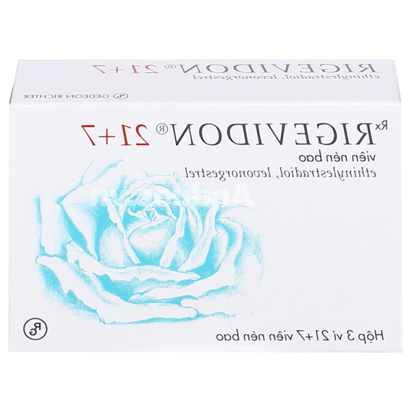 Rigevidon 21+7 thuốc tránh thai hằng ngày (3 vỉ x 28 viên)