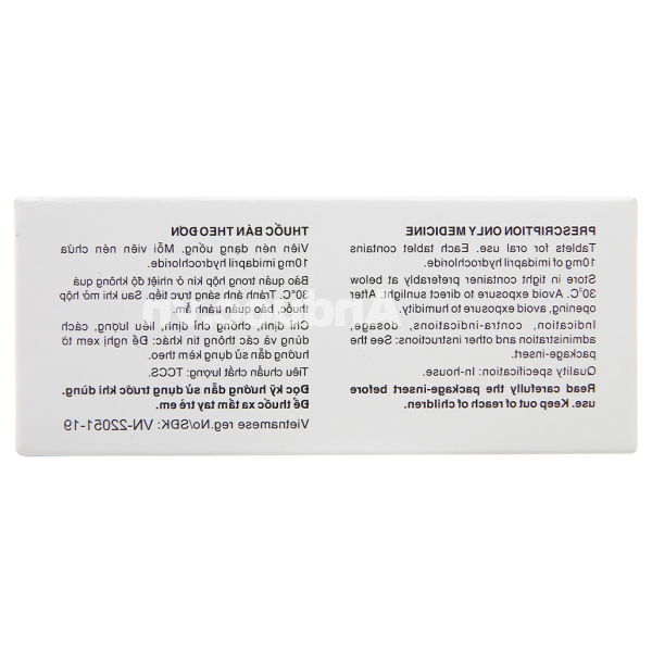 Tanatril Tablets 10mg trị tăng huyết áp (10 vỉ x 10 viên)