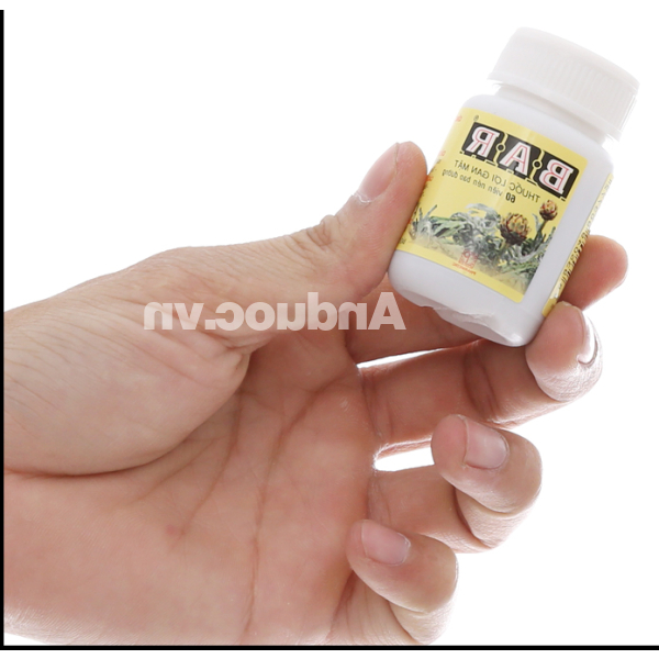Bar hỗ trợ bệnh lý về gan, nhuận tràng lọ 60 viên