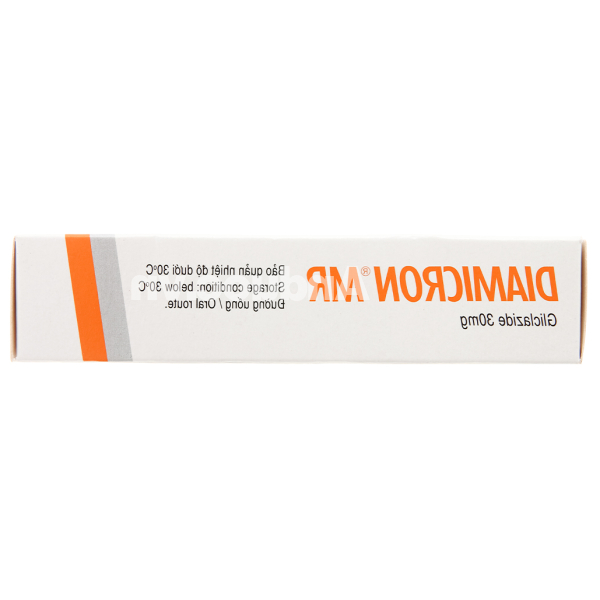 Diamicron MR 30mg trị đái tháo đường tuýp 2 (2 vỉ x 30 viên)