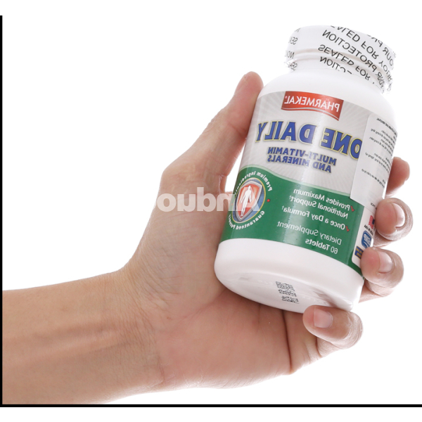 One Daily Multivitamin - Minerals bổ sung vitamin, tăng đề kháng hộp 60 viên