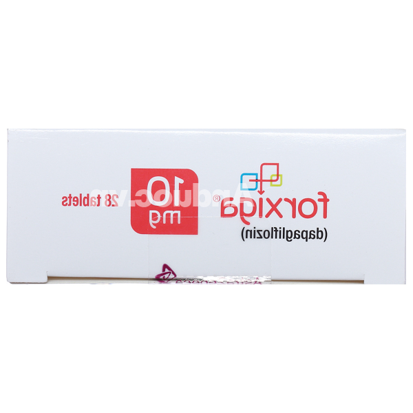 Forxiga 10mg trị đái tháo đường tuýp 2 (2 vỉ x 14 viên)