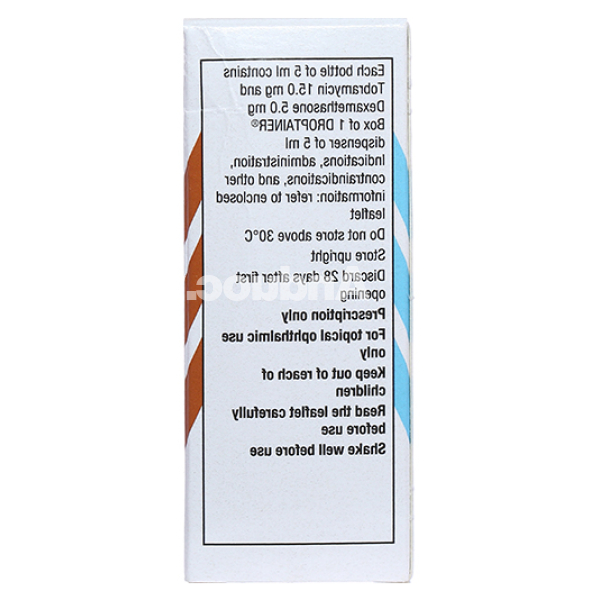 Hỗn dịch nhỏ mắt TobraDex trị viêm mắt có đáp ứng với corticoid chai 5ml