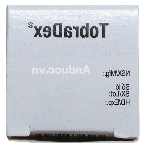 Hỗn dịch nhỏ mắt TobraDex trị viêm mắt có đáp ứng với corticoid chai 5ml