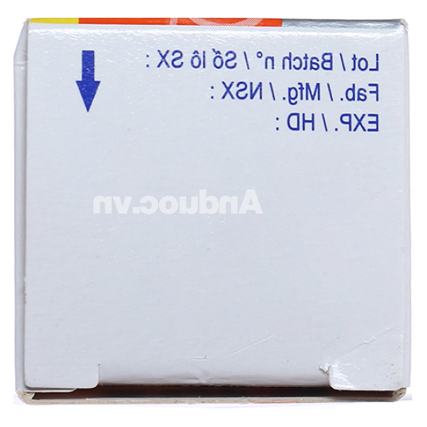Viên sủi UPSA-C 1g trị thiếu hụt Vitamin C, cảm cúm, mệt mỏi tạm thời tuýp 10 viên