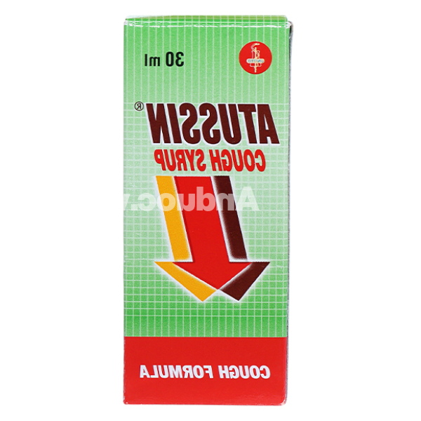 Siro Atussin trị ho trong bệnh lý hô hấp chai 30ml