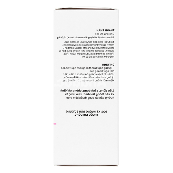 Siro Theralene trị chứng mất ngủ và dị ứng chai 90ml