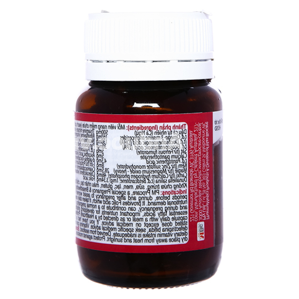 PM Procare bổ sung vitamin, khoáng chất cho phụ nữ mang thai chai 30 viên