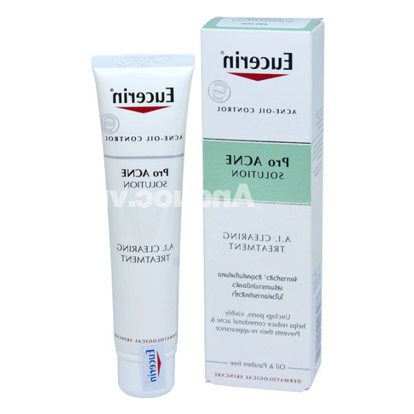 Kem Eucerin Pro Acne giảm bóng dầu, ngừa mụn tuýp 40ml