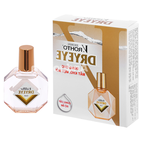 Dung dịch nhỏ mắt V.Rohto Dryeye giảm khô mắt, mỏi mắt lọ 13ml