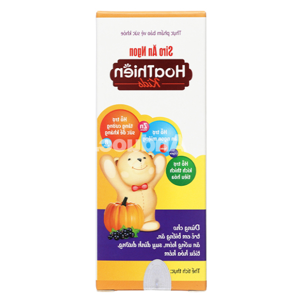 Siro ăn ngon Hoa Thiên Kids hỗ trợ kích thích tiêu hóa chai 120ml
