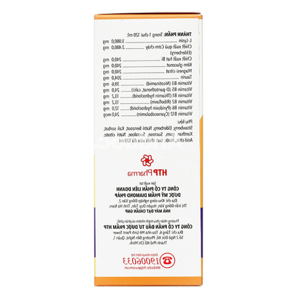 Siro ăn ngon Hoa Thiên Kids hỗ trợ kích thích tiêu hóa chai 120ml