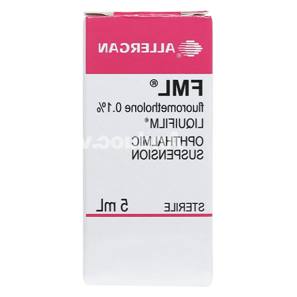 Hỗn dịch nhỏ mắt FML Liquifilm 0.1% trị viêm mí mắt, viêm giác mạc lọ 5ml