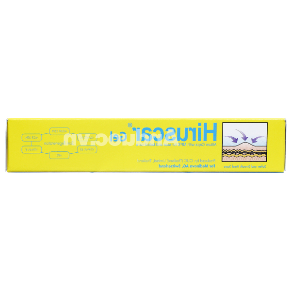 Gel Hiruscar làm mềm và phẳng vết sẹo tuýp 20g