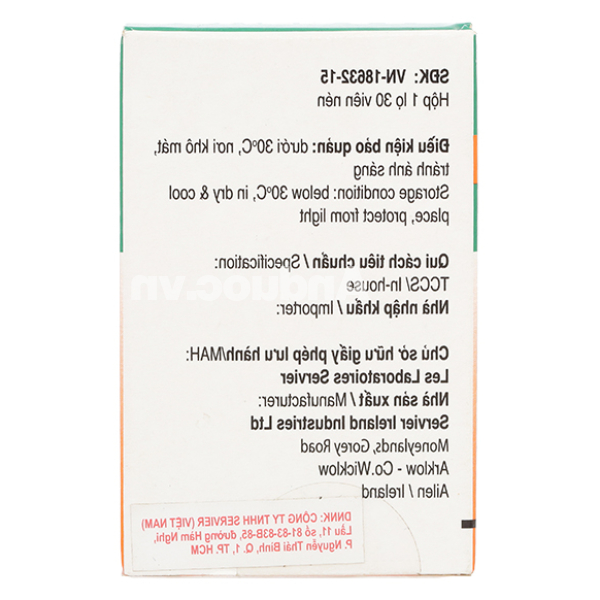 Coveram 10mg/10mg trị tăng huyết áp, mạch vành hộp 30 viên