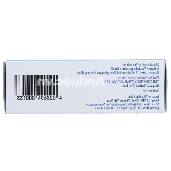 Dung dịch nhỏ mắt Vismed 0.18% trị khô mắt (20 ống x 0.3ml)