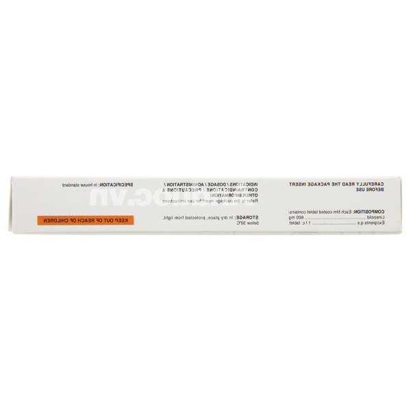 Forlen 600mg trị nhiễm khuẩn (2 vỉ x 10 viên)