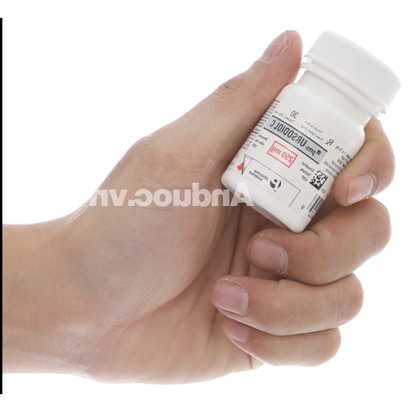 Pms-Ursodiol C 250mg trị xơ gan ứ mật nguyên phát, làm tan sỏi mật chai 30 viên