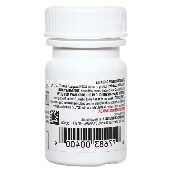 Pms-Ursodiol C 250mg trị xơ gan ứ mật nguyên phát, làm tan sỏi mật chai 30 viên