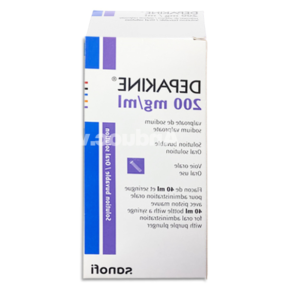 Dung dịch uống Depakine 200mg/ml trị các thể động kinh khác nhau chai 40ml
