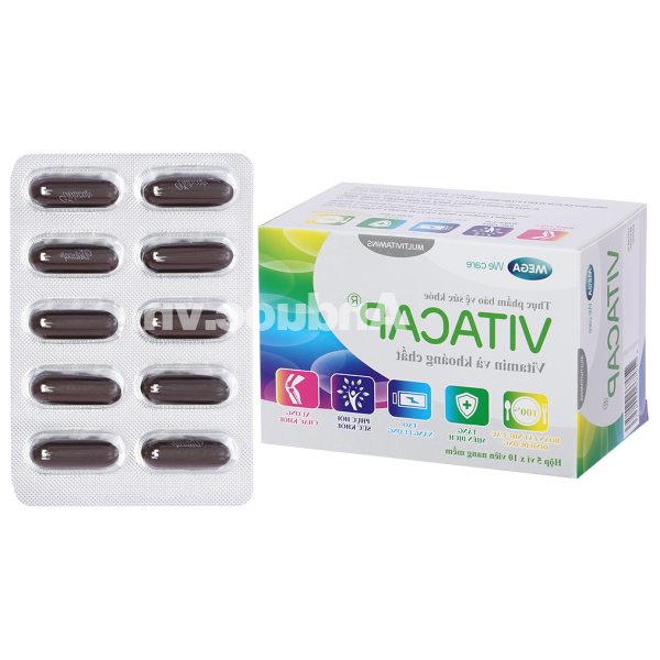 Vitacap bổ sung vitamin và khoáng chất hộp 50 viên