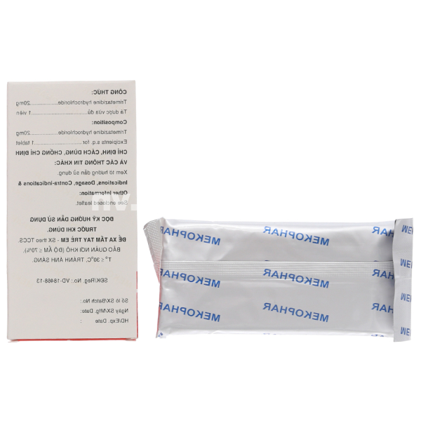 Vasranta 20mg trị triệu chứng đau thắt ngực (2 vỉ x 30 viên)