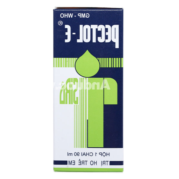 Siro Pectol-E trị ho, viêm phế quản chai 90ml