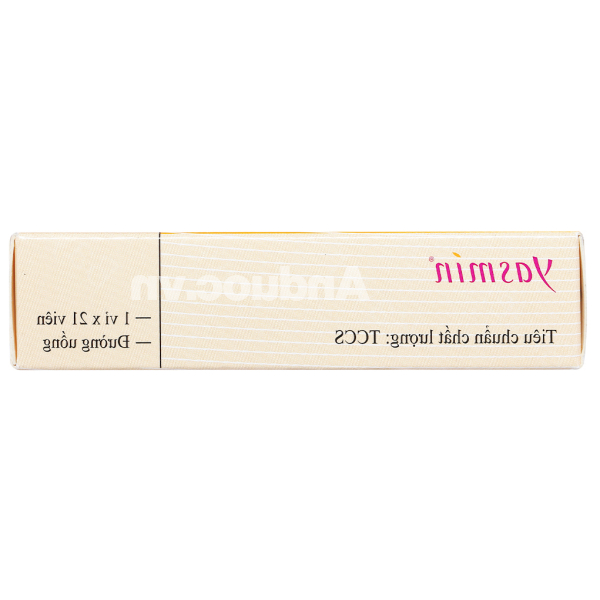 Yasmin thuốc tránh thai hằng ngày (1 vỉ x 21 viên)