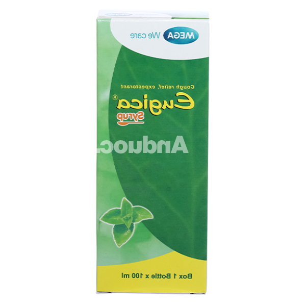 Siro Eugica trị ho, long đàm chai 100ml