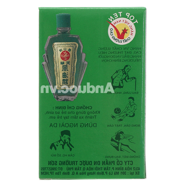 Dầu gió xanh Thiên Thảo chai 12ml